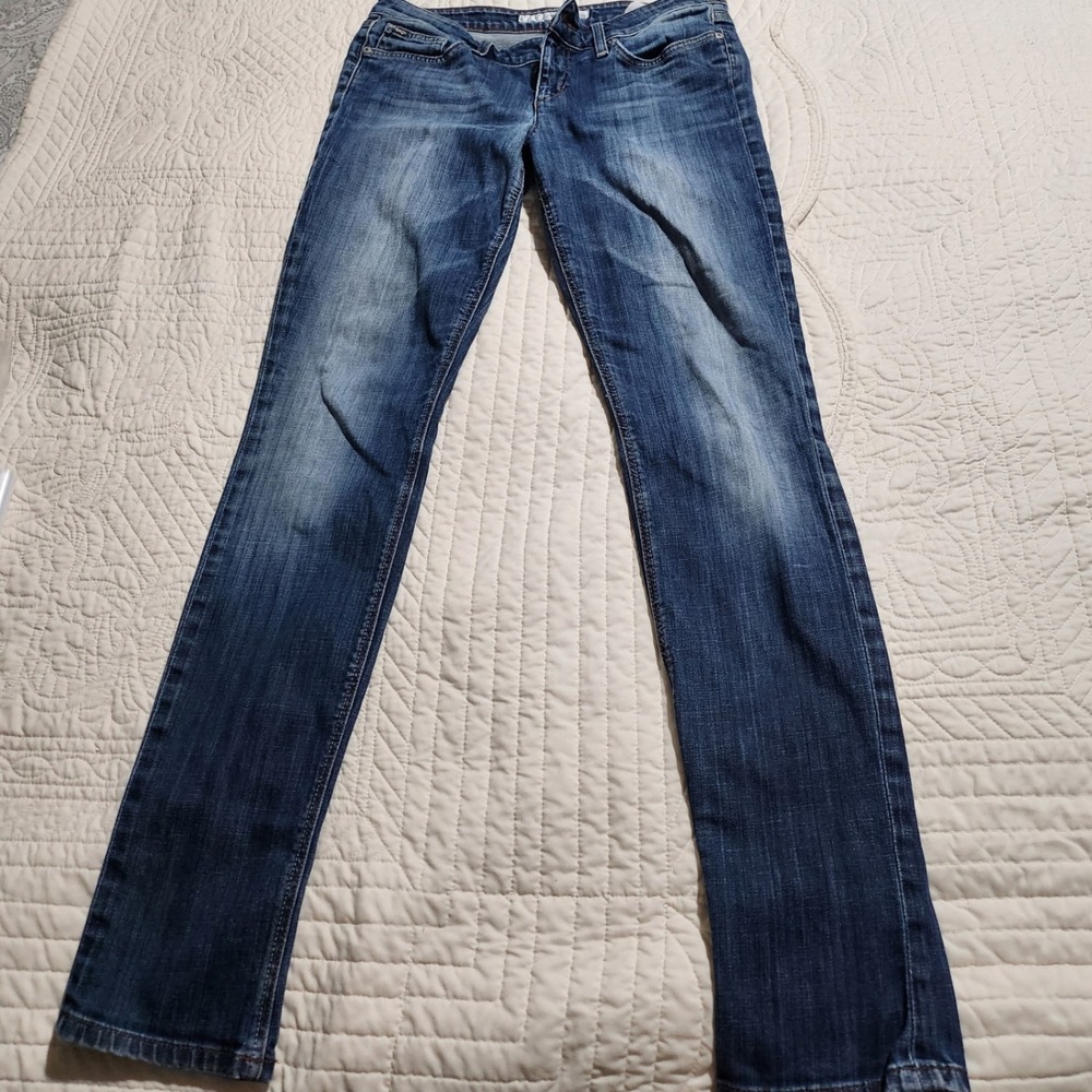 Joes Jeans The Chelsea Skinny Jeans Womens 28 Medium Wash Denim Stretch Mid Rise